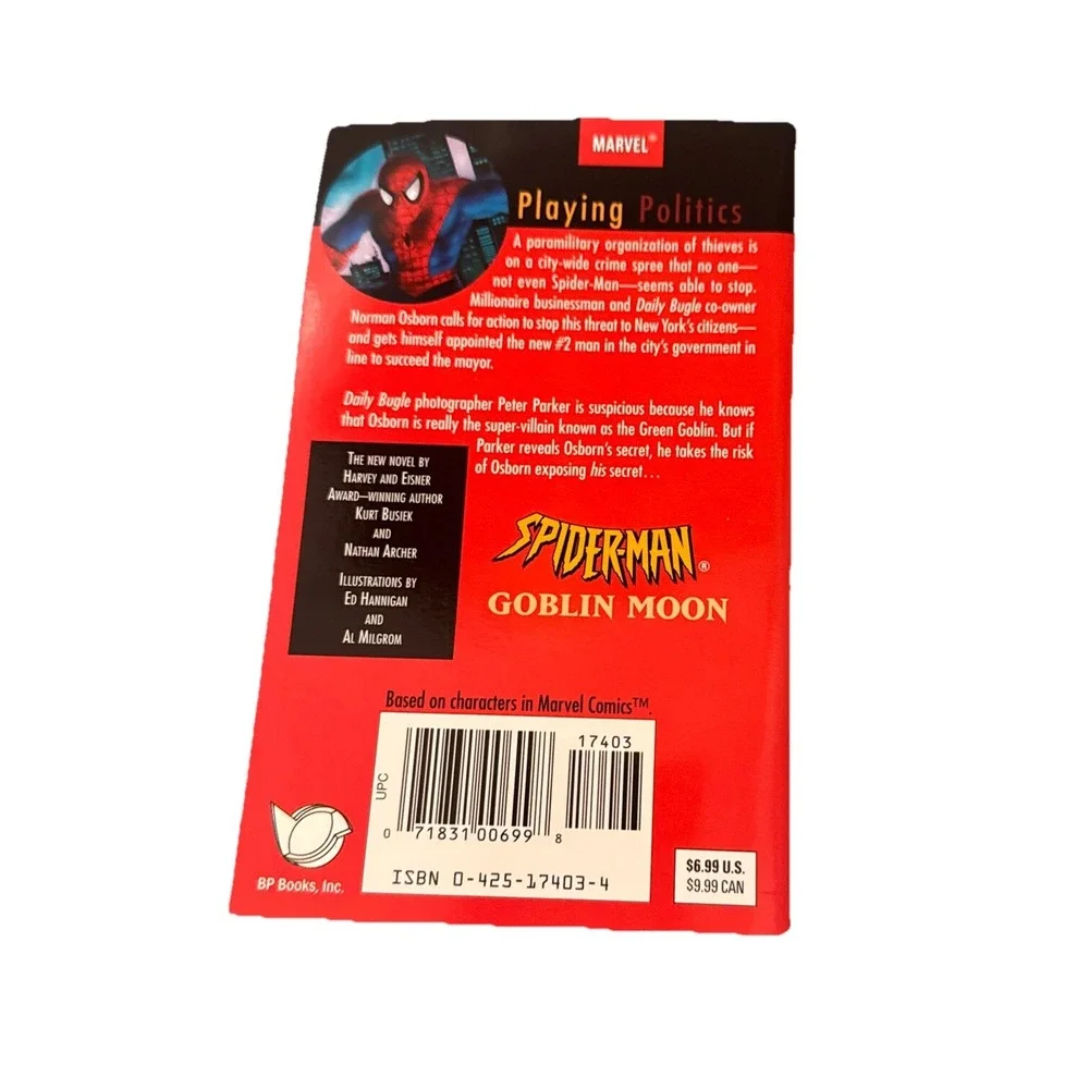 Goblin Moon Mass Market Paperbound Kurt, Archer, Nathan Busiek Spider-Man Series